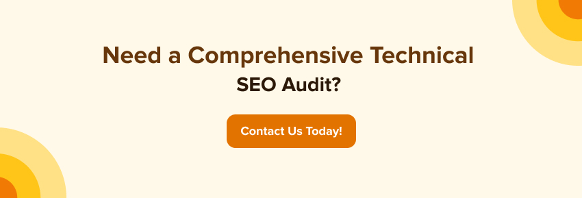Contact us for technical seo audit