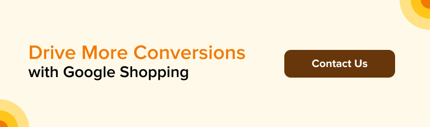 Drive more conversions with google shopping