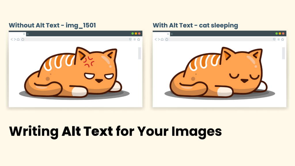 Writing Alt Text for Your Images

